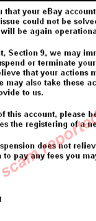 eBay Important Account Information