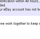 eBay - TKO Notice: ***Urgent Safeharbor Department Notice***