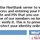 Fleet Bank Email Verification Required