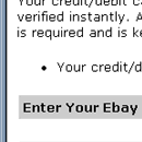 Your ebay account will be suspended imediatly
