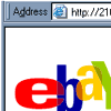 Fake ebay web page scam
